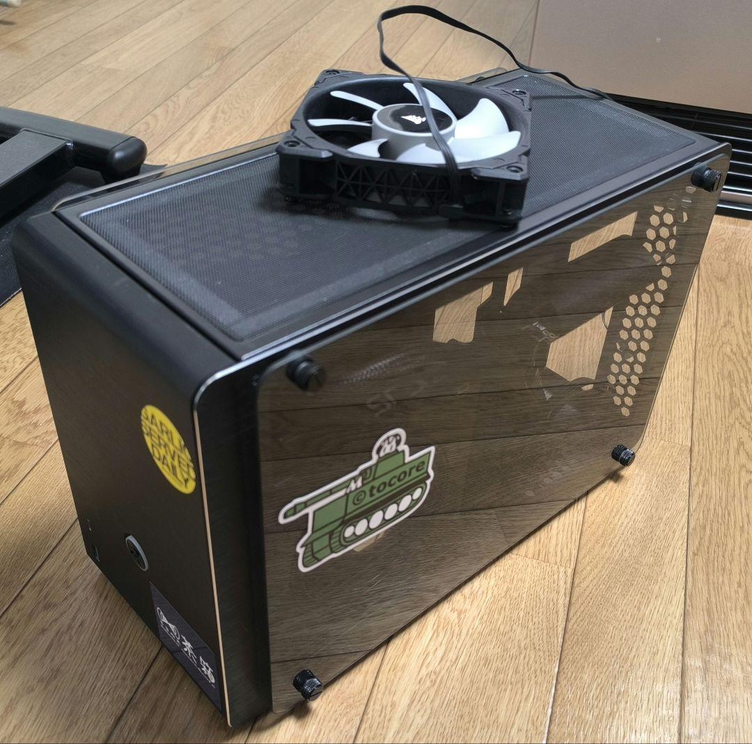 mini-ITX ケース RAIJINTEK OPHION 550W 電源セット