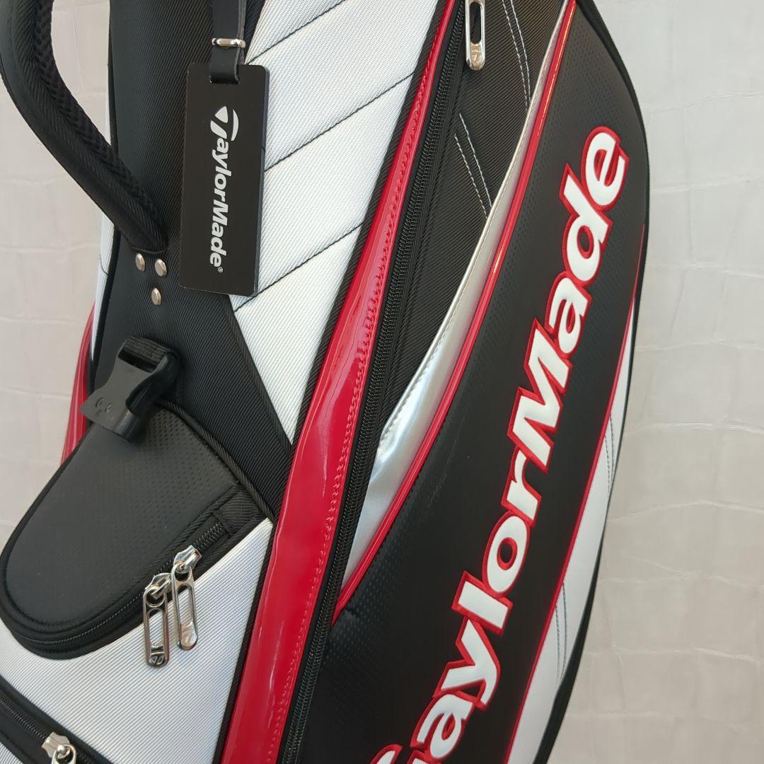 TaylorMade キャディバッグ ブラック/ホワイト/レッド