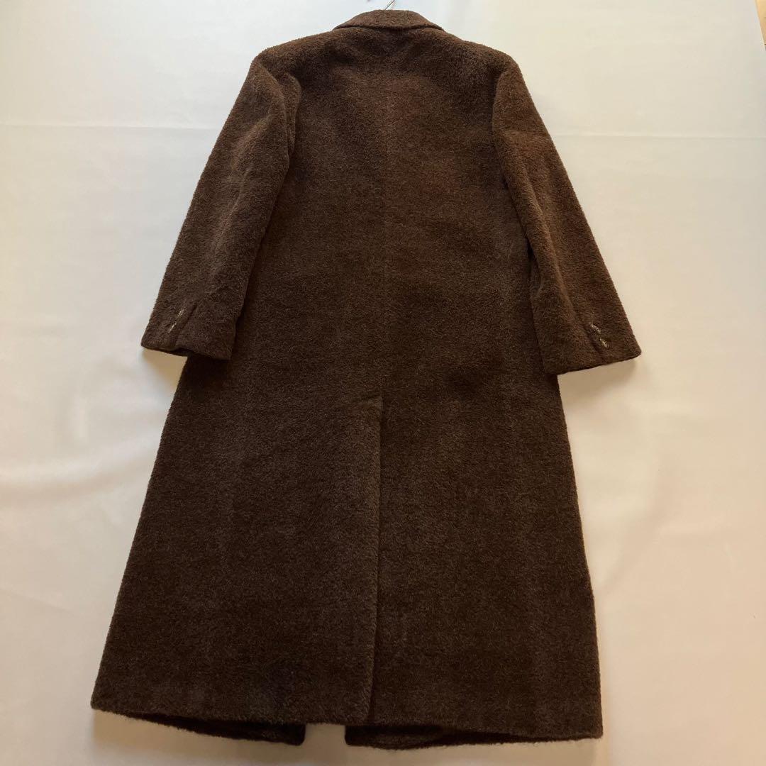マックスマーラ アルパカ ウール マキシ チェスターコート 丈117