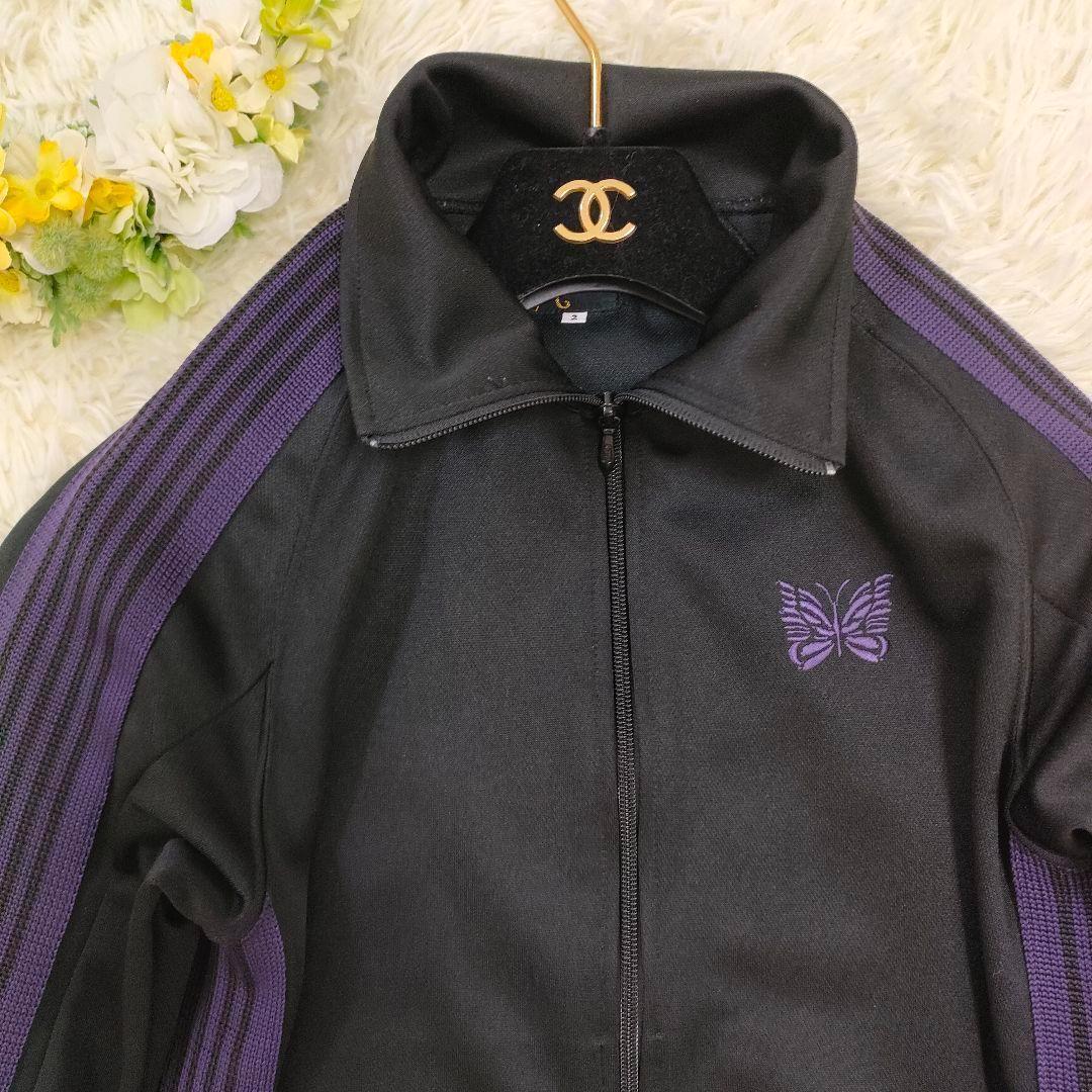 希少モデル ニードルス トラックジャケット ロゴ刺繍 ジャージ ダブルジッパー