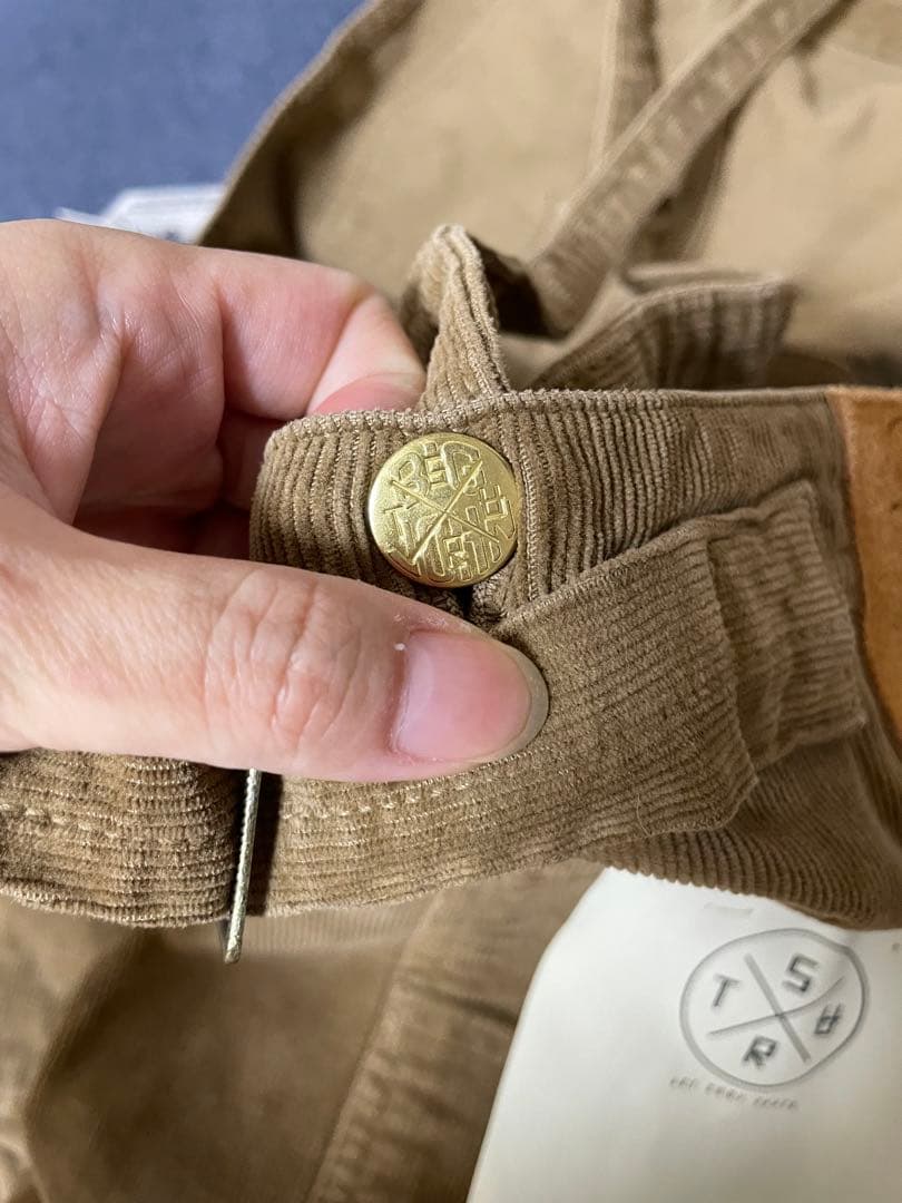 SURT コーデュロイサロペット　オーバーオール