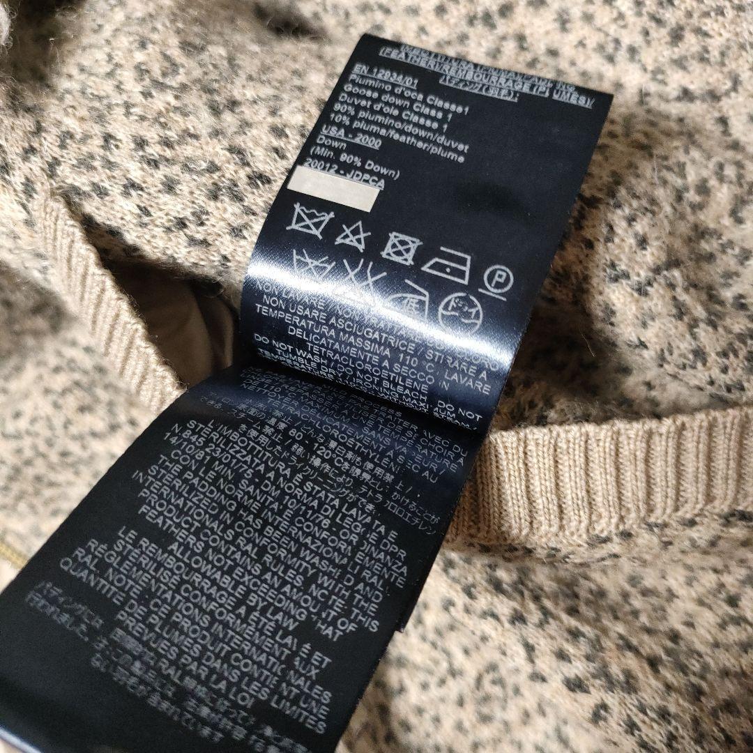 美品✨HERNO ヘルノ 素材切替 ウール　ダウンジャケット　40