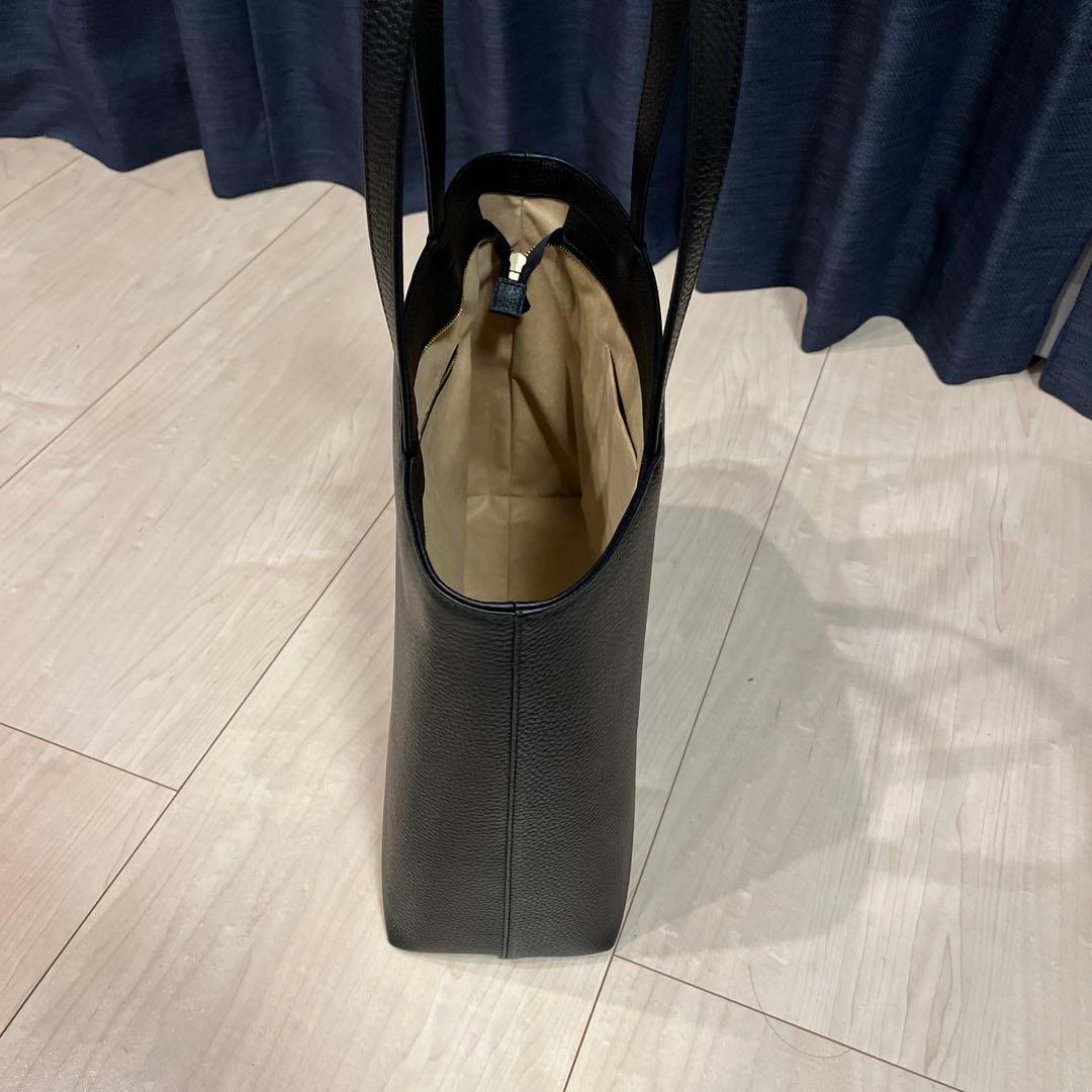 HushTug レザートートブラック