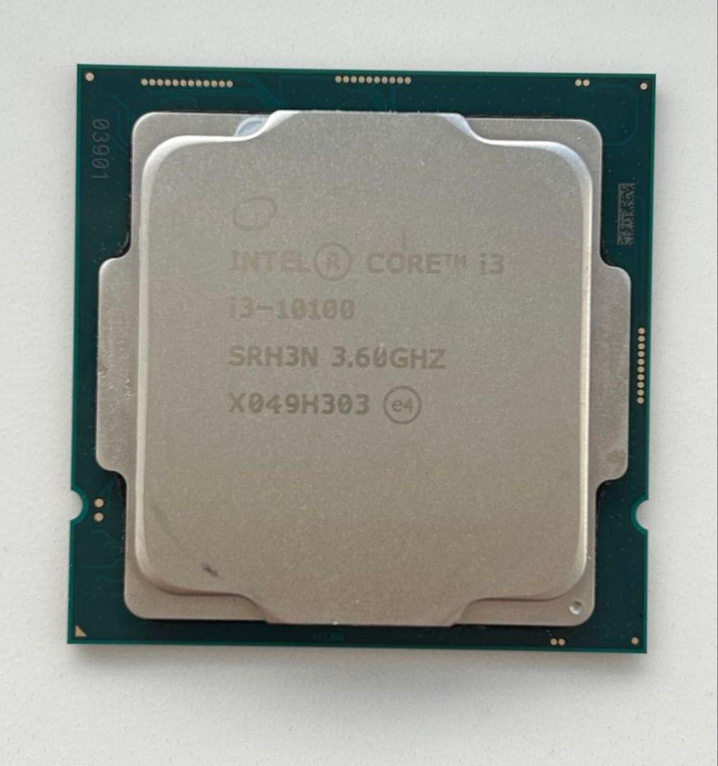 CPU core i3 10100