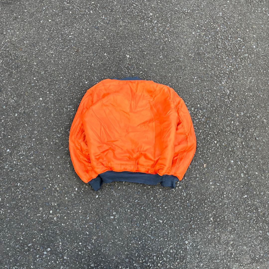 90〜00s GEAR MA-1 ブルゾン 中綿ジャケット リバーシブル メンズ