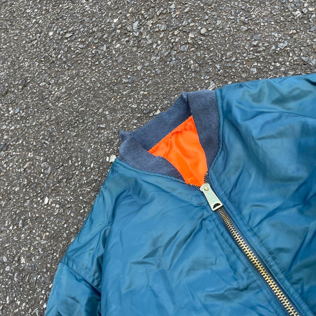 90〜00s GEAR MA-1 ブルゾン 中綿ジャケット リバーシブル メンズ