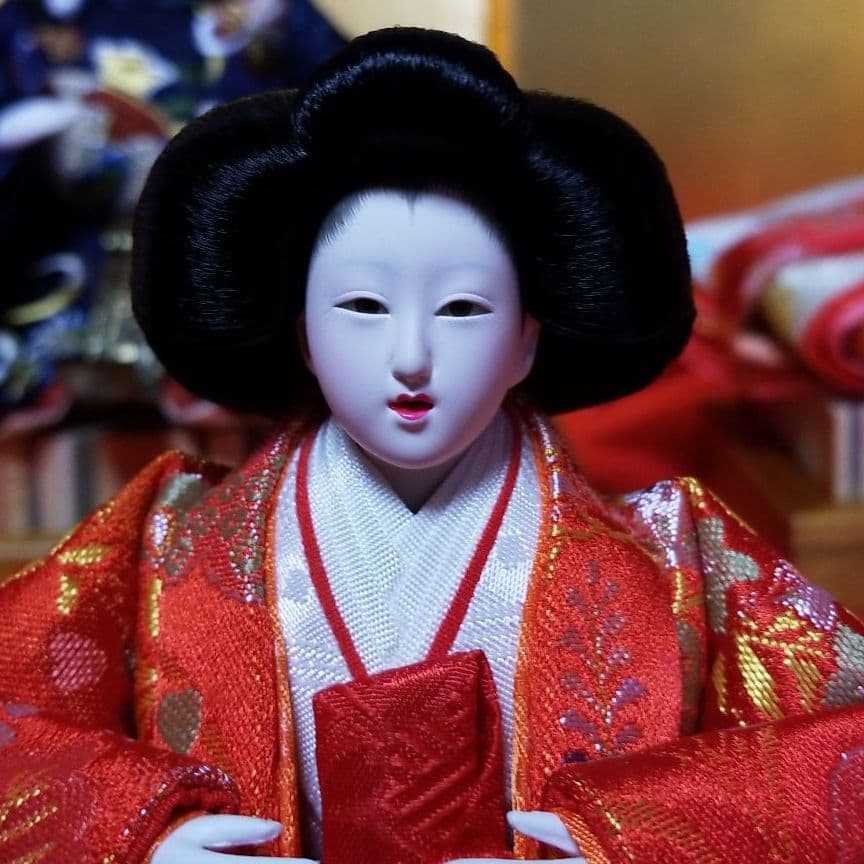 雛人形　親王と三人官女のセット