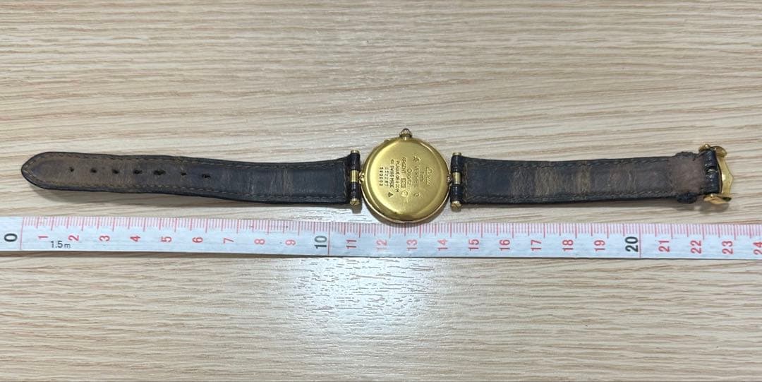 ＊　Cartier マストヴァンドーム　925刻印有　時計　稼働品