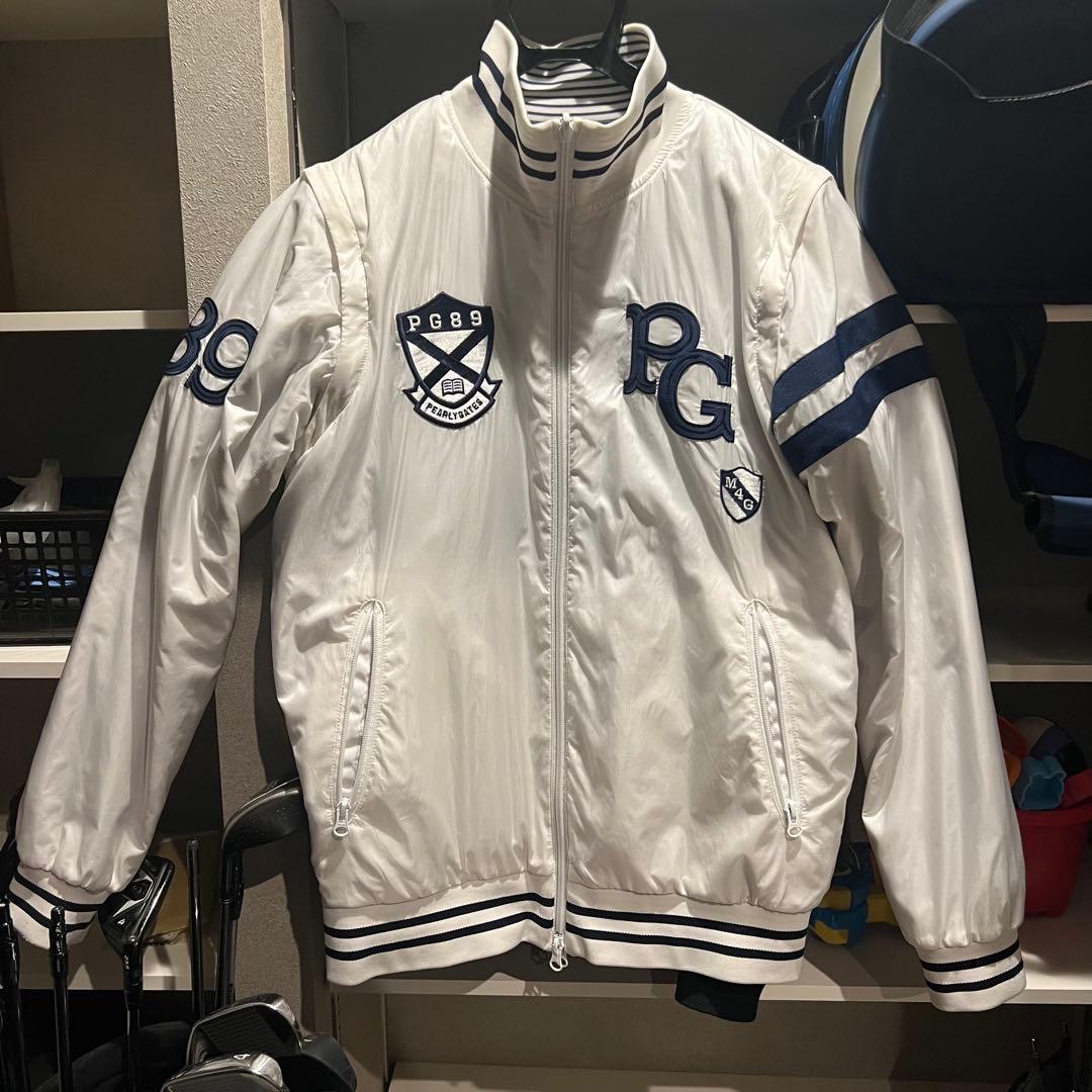 PEARLY GATES ジャケット ホワイト ネイビー