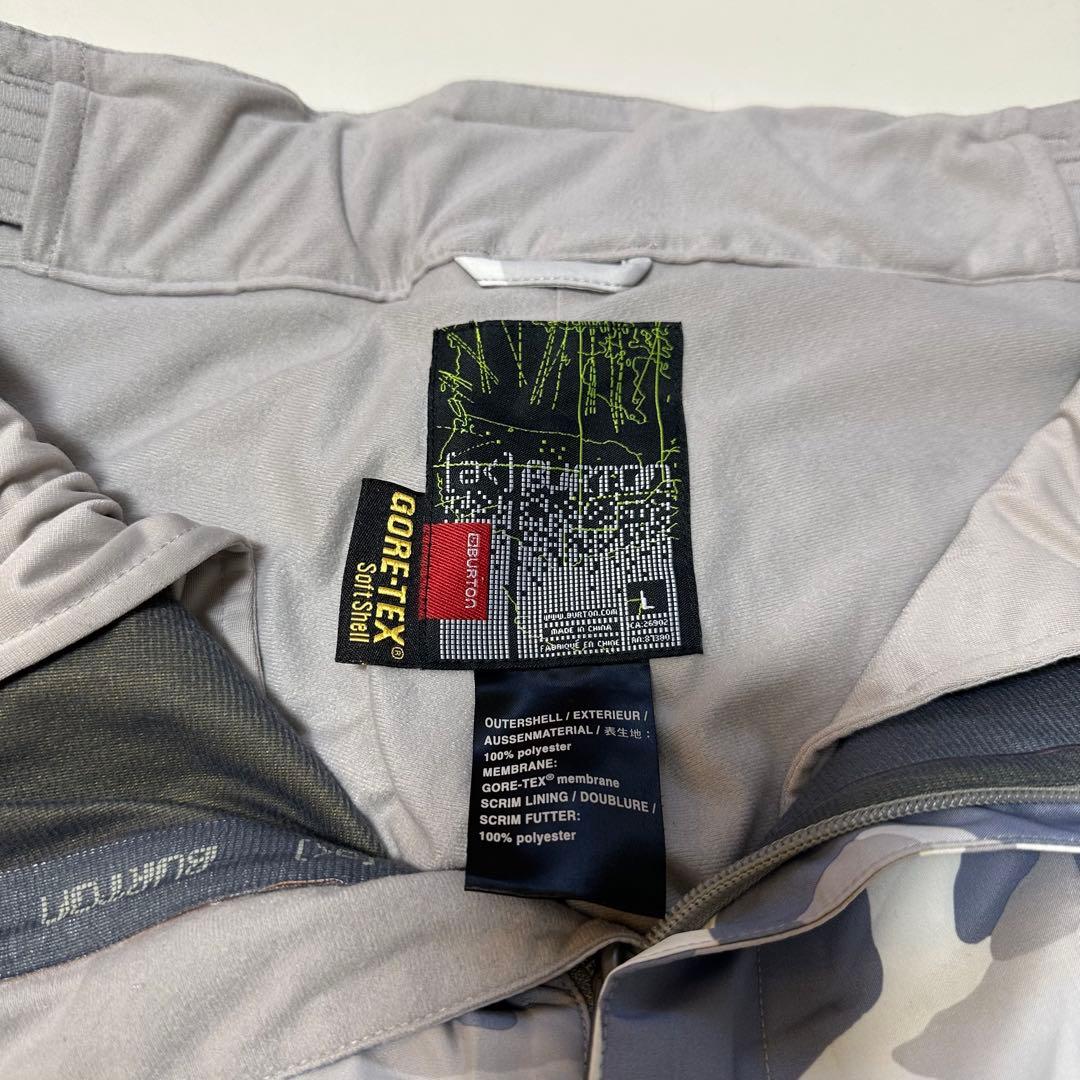 ★お値下げ★BURTONスノーボードウェア　カモフラージュ柄　上下セットLサイズ