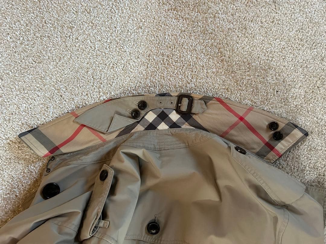 【美品】Burberry Brit ベージュ トレンチコート メンズ サイズ:L