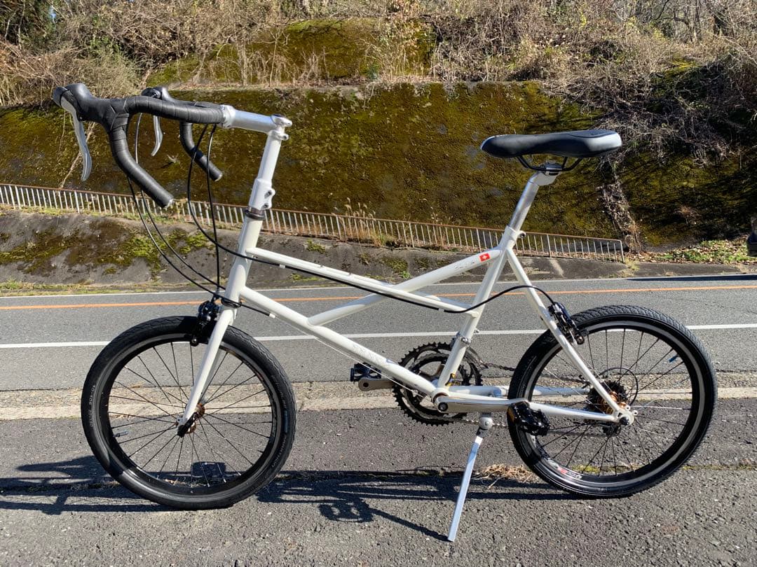 【即乘】送料無料 BRUNOミニベロ小径車 ロードバイク 16速 20インチ