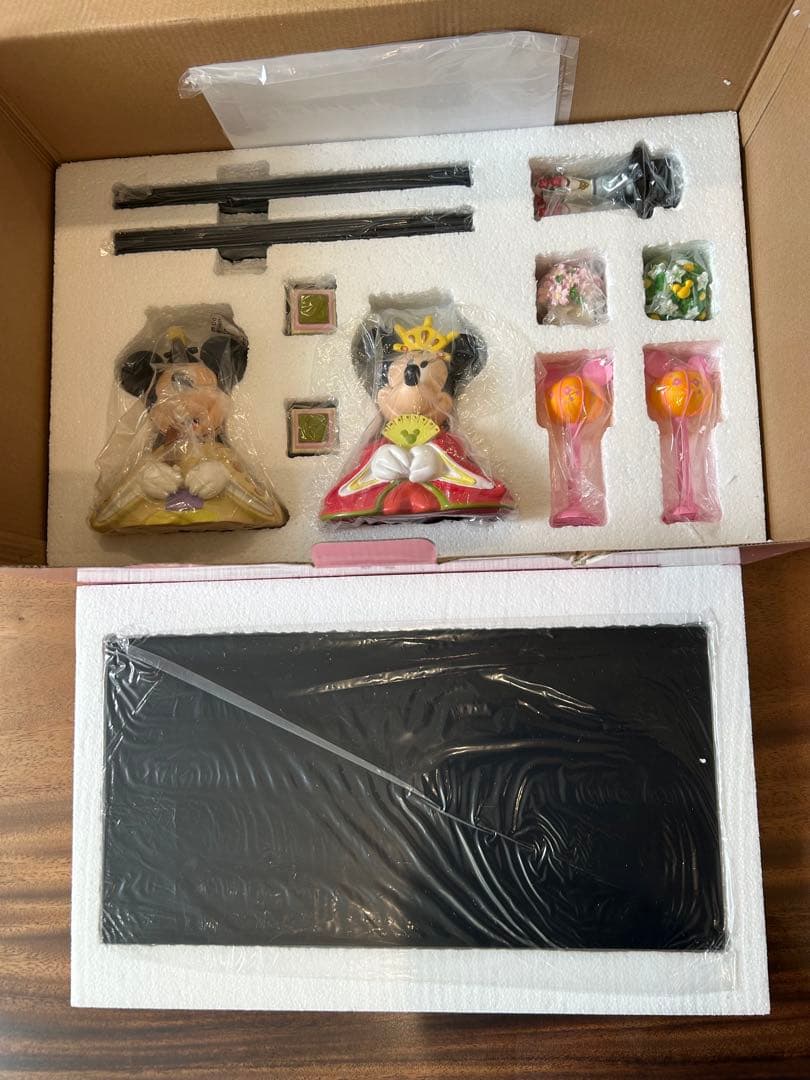 【値下げ】ミッキーミニー ひな祭り 親王飾り　ベルメゾン
