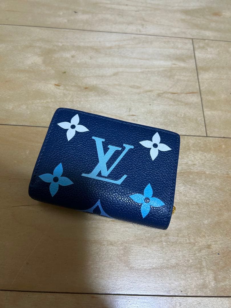 ノエさん専用　LOUIS VUITTON 二つ折り財布 M6111 ネイビー