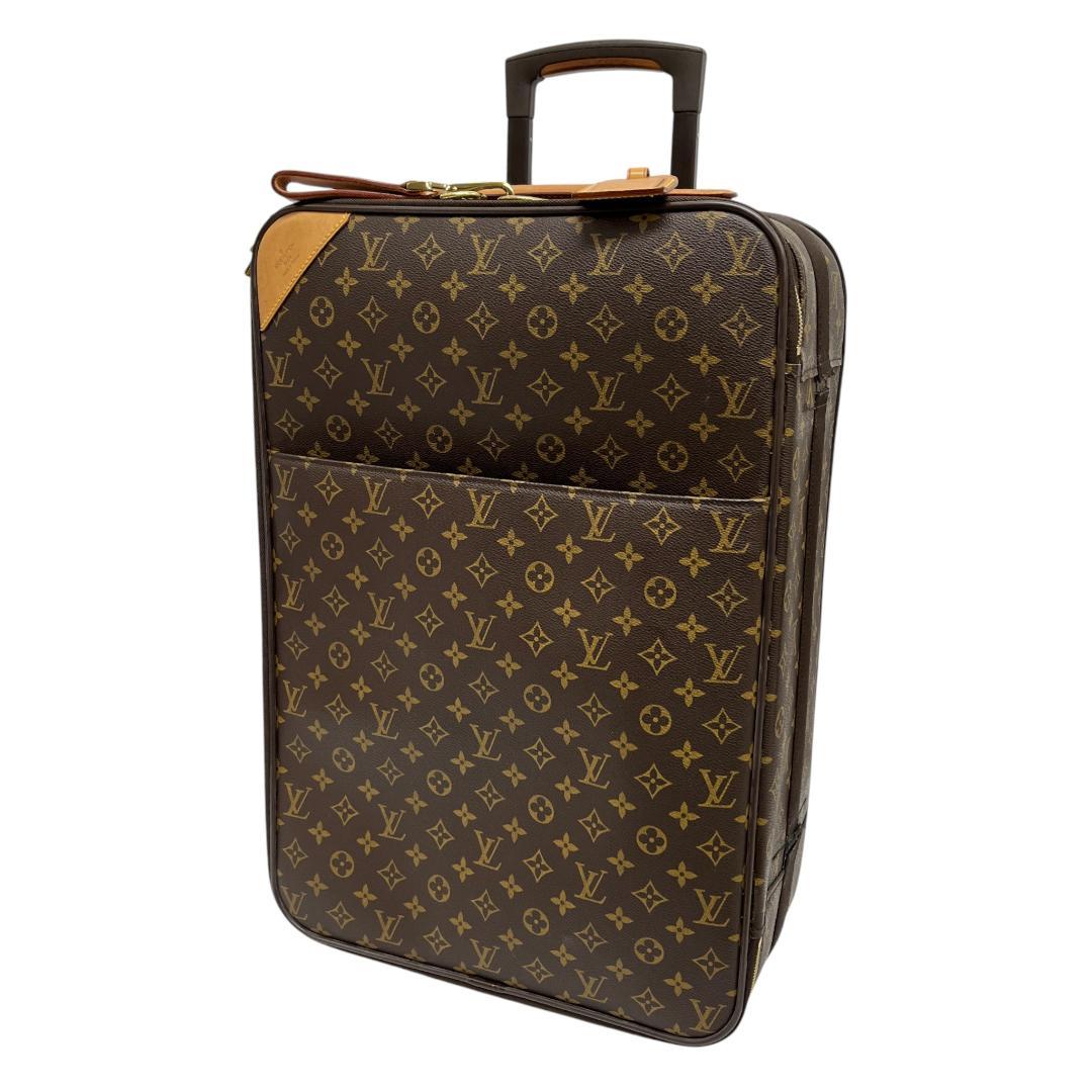 美品 ルイヴィトン モノグラム ペガス55 M23294 キャリーケース