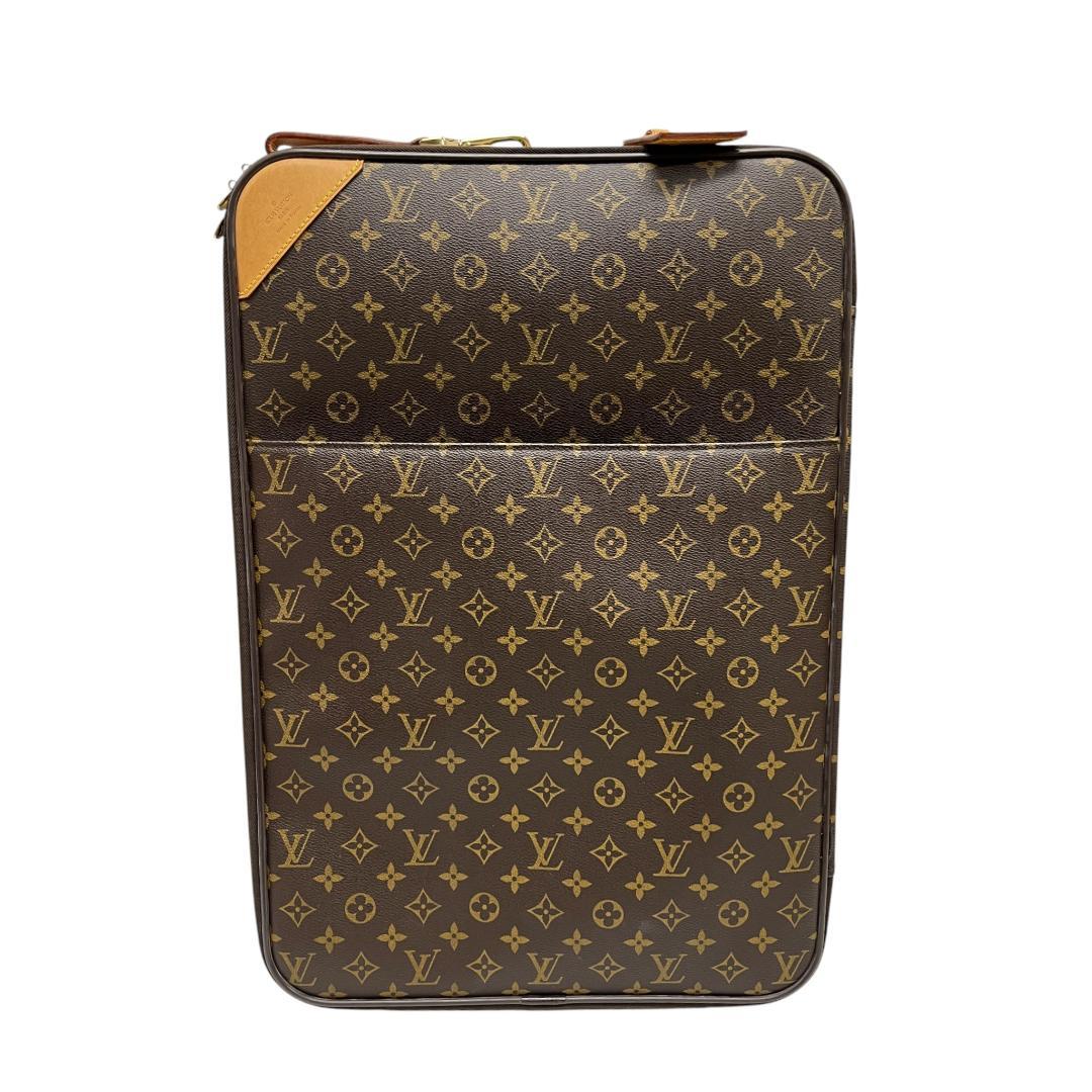 美品 ルイヴィトン モノグラム ペガス55 M23294 キャリーケース