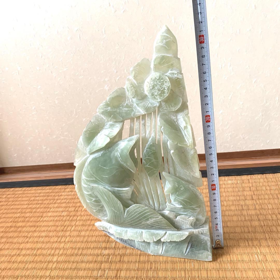 翡翠系 ?置物 魚