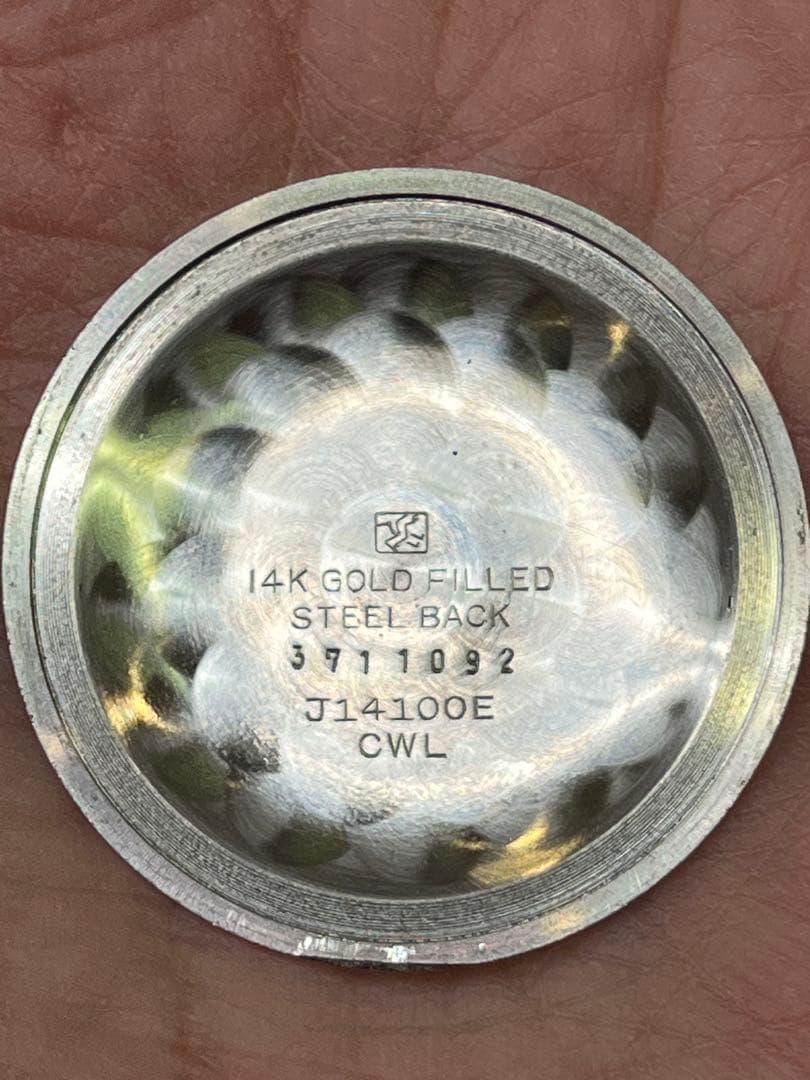 セイコークラウンスペシャル　可動品 1963年7月　14KGF cal341