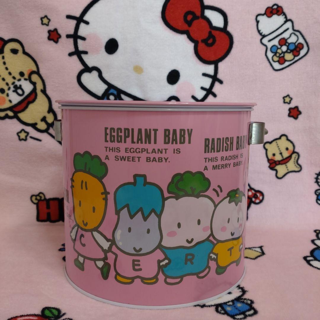 ガーデンスタッフ　コクヨ　昭和　レトロ　ファンシー　小物入れ　缶　収納　８０年代