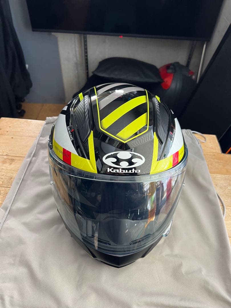 OGK Kabuto RYUKI ALERT イエロー (M サイズ )