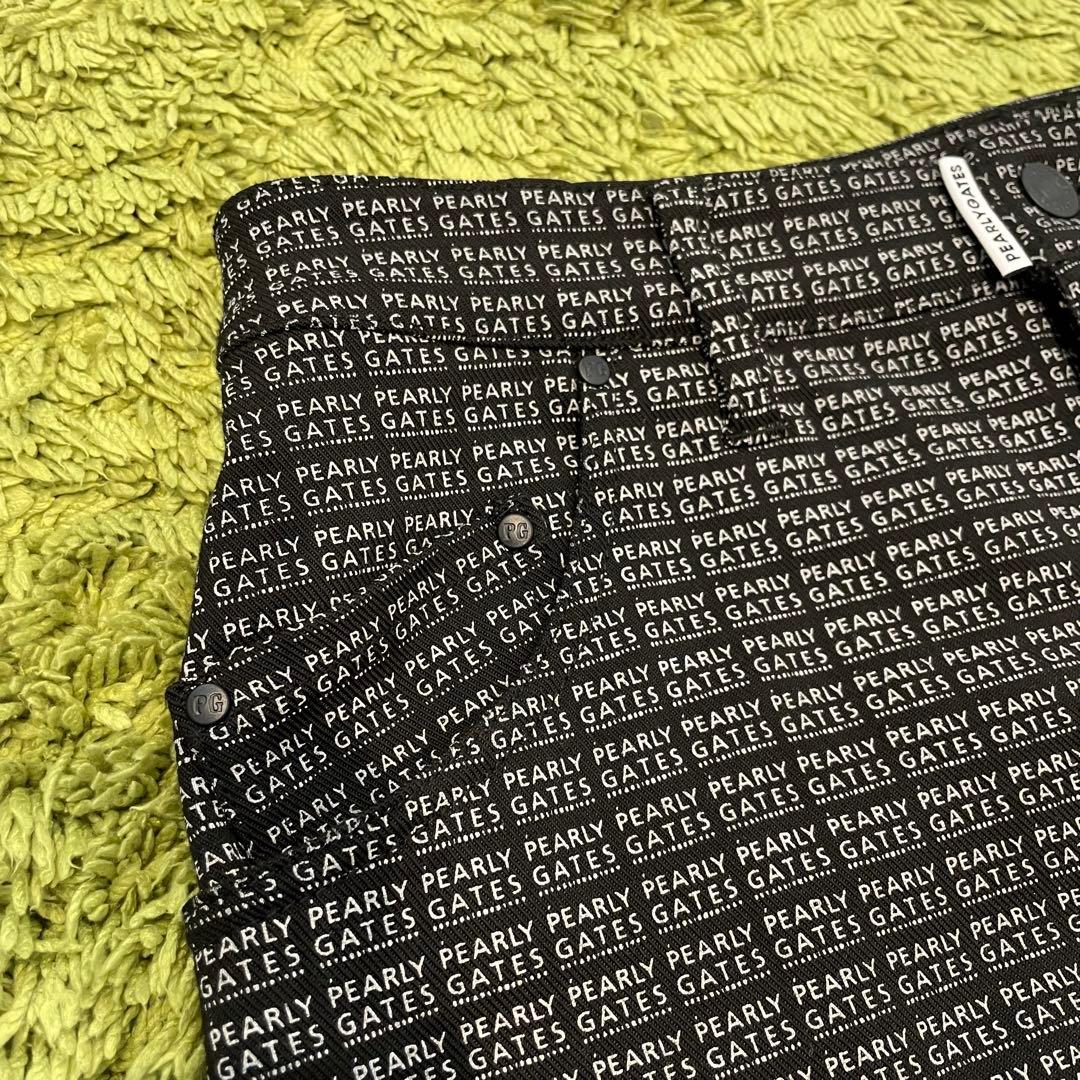 パーリーゲイツ PEARLYGATES 総柄スカート ストレッチ ネイビー系 1