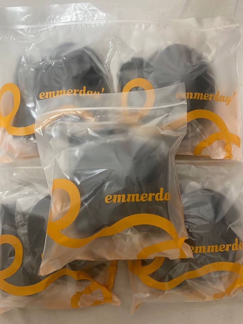 emmerday! シルエットノンワイヤーブラ ブラック（5点）