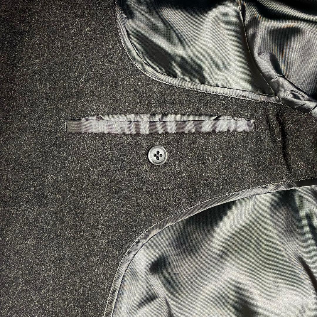 【カシミヤ100%】BALESTRINO バルマカンコート　ネーム刺繍有り