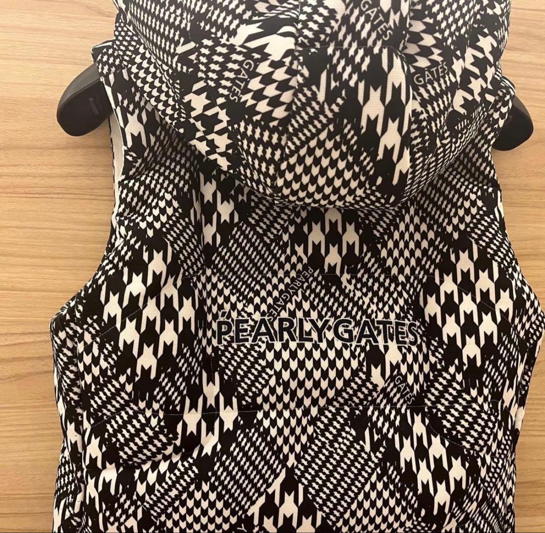 パーリーゲイツ　千鳥柄　ベスト　サイズ1