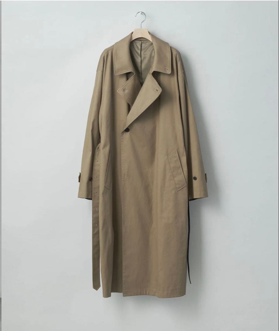 ジャケット・アウター stein OVERSIZED DOUBLE BREASTED COAT