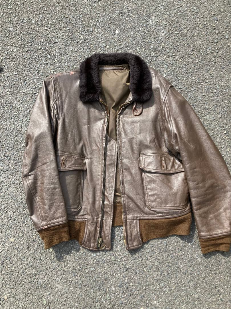 70s〜 US NAVY G-1フライトジャケット