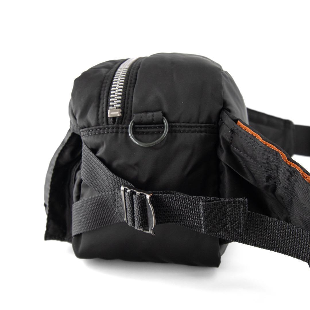 A055【近年モデル／美品】ポーター／タンカー　ヒップバッグ　ボディバッグ　黒