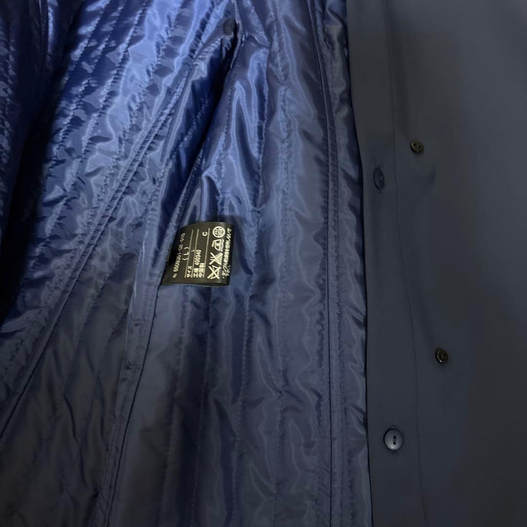 【新品未使用】コート紺ネイビー　東京ソワールLサイズ　暖かいインナー付　半額以下