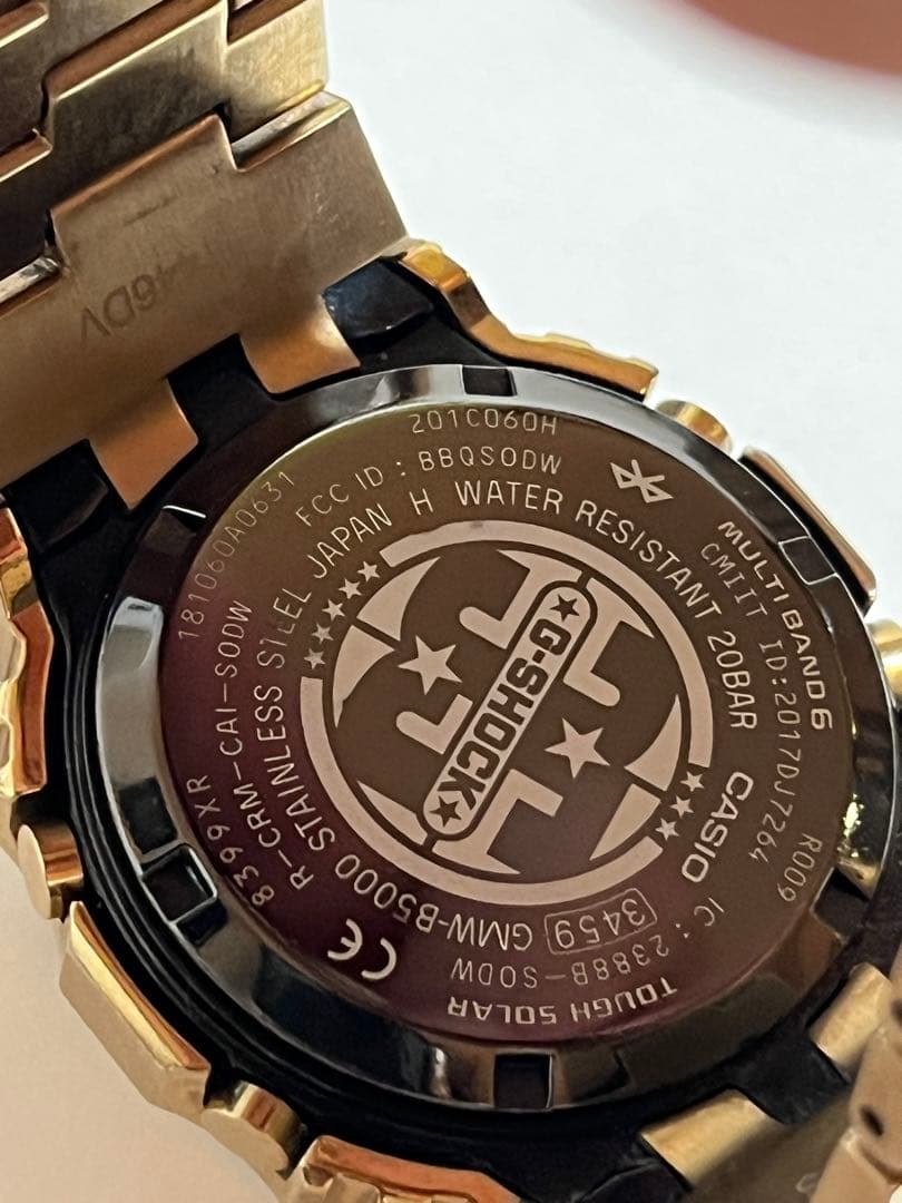 G-SHOCK GMW- B5000TFG-9JR35周年