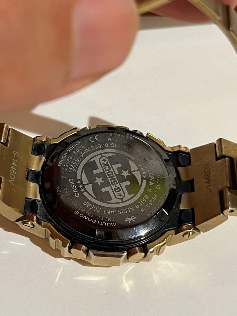 G-SHOCK GMW- B5000TFG-9JR35周年