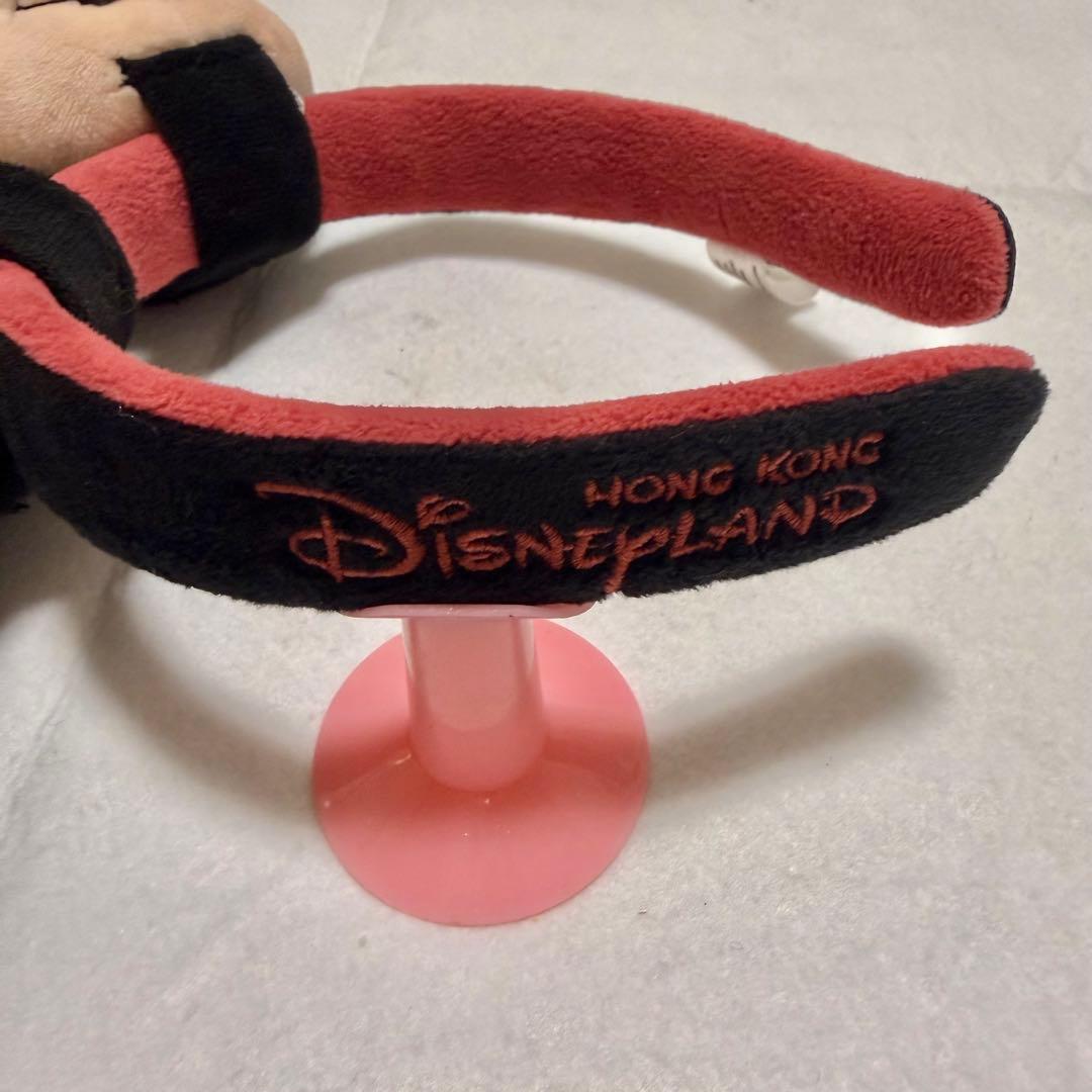 香港ディズニー　ミッキー＆ミニーカスタマイズ カチューシャ 未使用