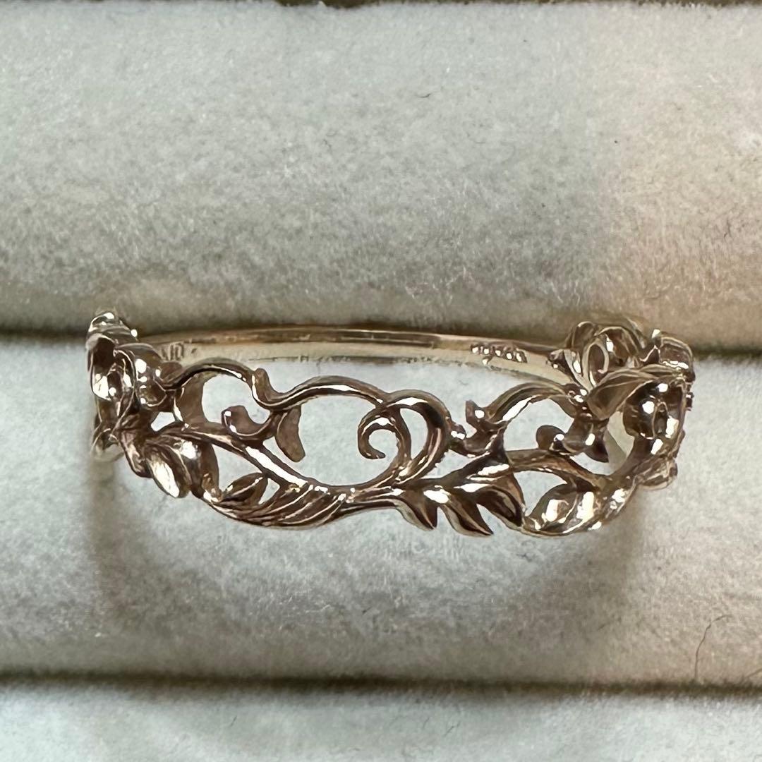 agete 透かしリング