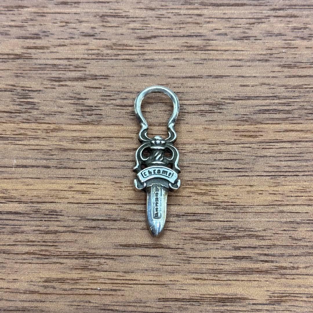 クロムハーツ　#5ダガー　チャーム　ZIP