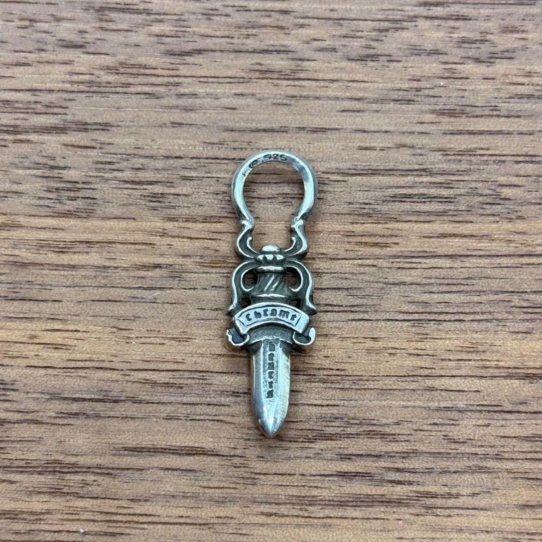 クロムハーツ　#5ダガー　チャーム　ZIP