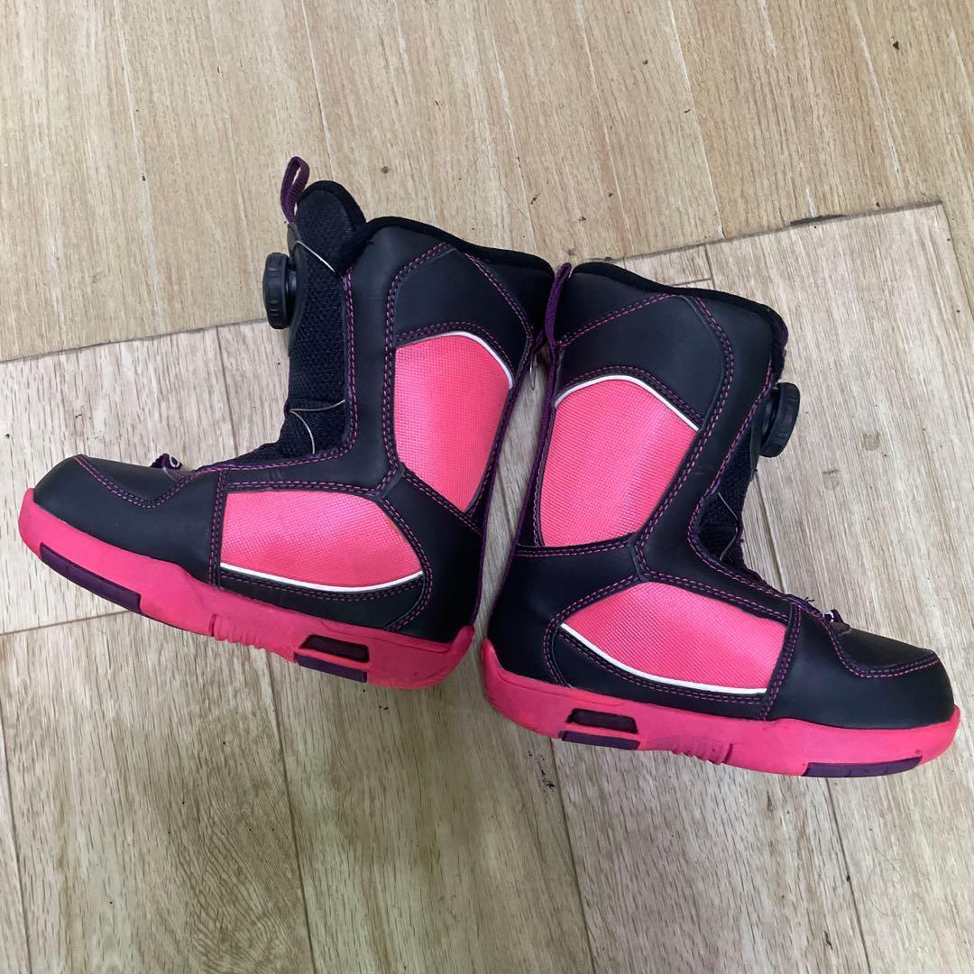 K2　キッズスノーボードセット　KANDI　90cm　バイン付4点セット