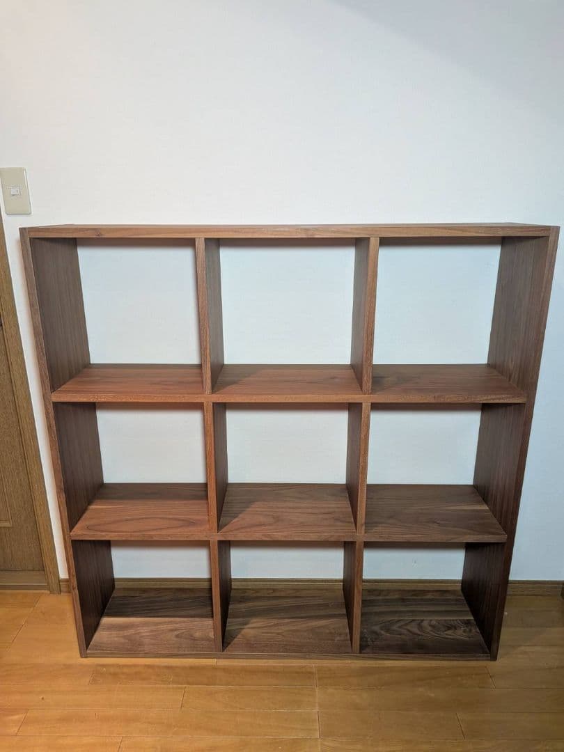 《送料込》無印 スタッキングシェルフ 3×3 棚 カラーボックス 収納 ラック