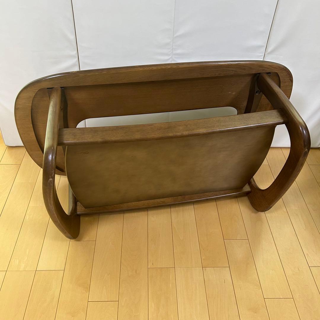 karimoku カリモク センターテーブル　ローテーブルコーヒーテーブル丸型