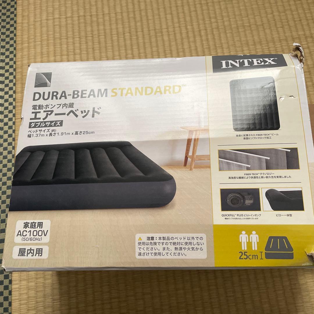 INTEX DURA-BEAM STANDARD エアーベッド ダブルサイズ