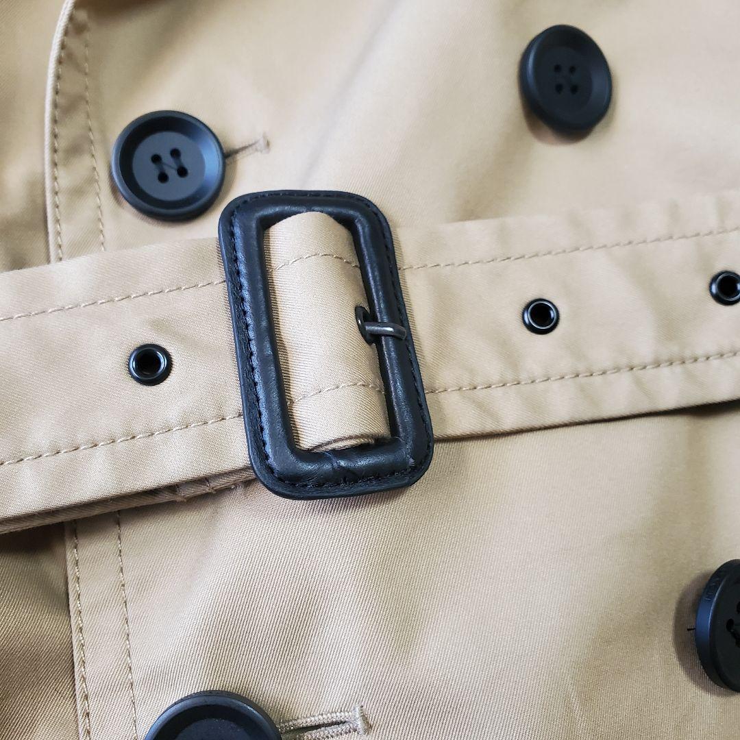 COACH コーチ トレンチコート ロング 比翼仕立て 大きいサイズ メンズ L