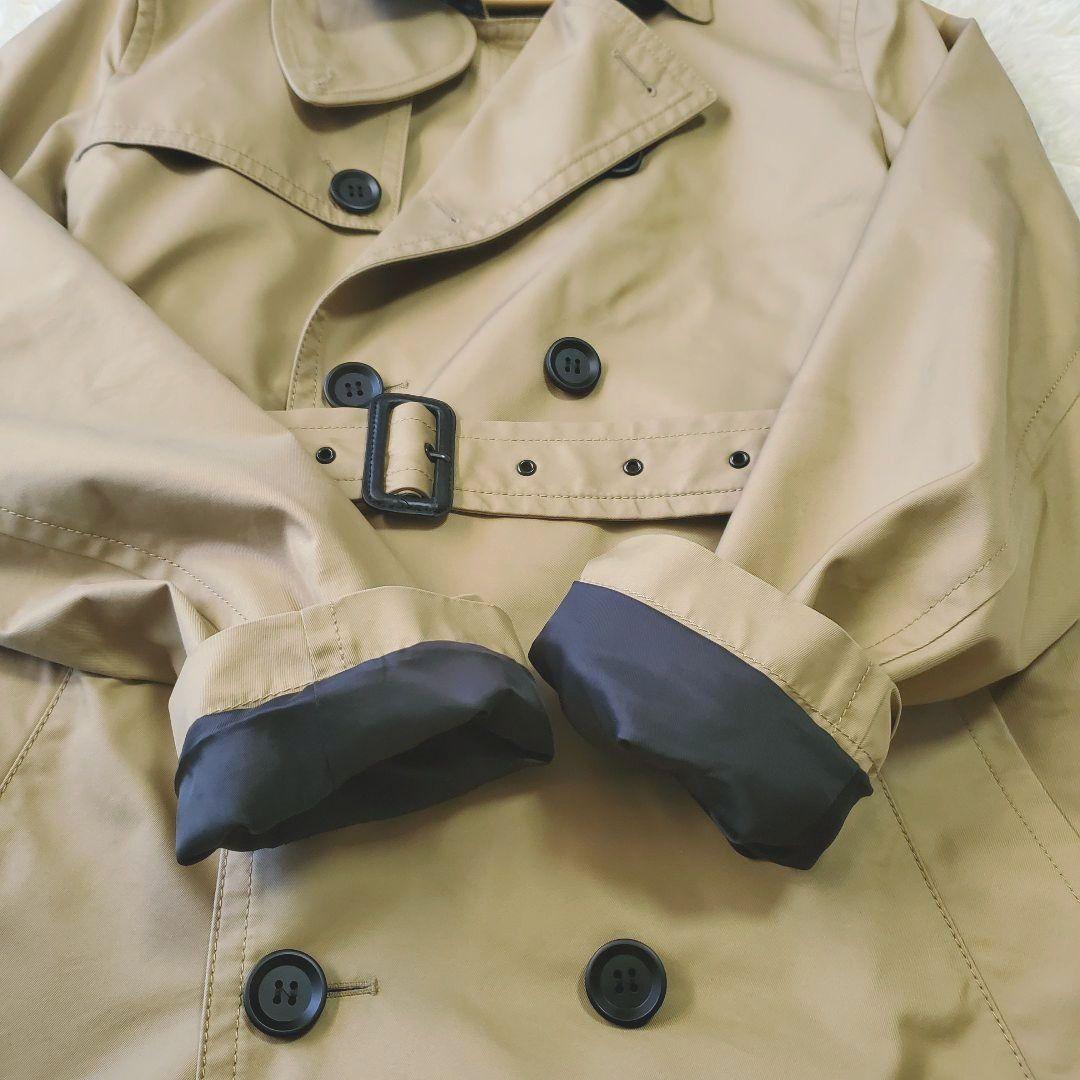 COACH コーチ トレンチコート ロング 比翼仕立て 大きいサイズ メンズ L