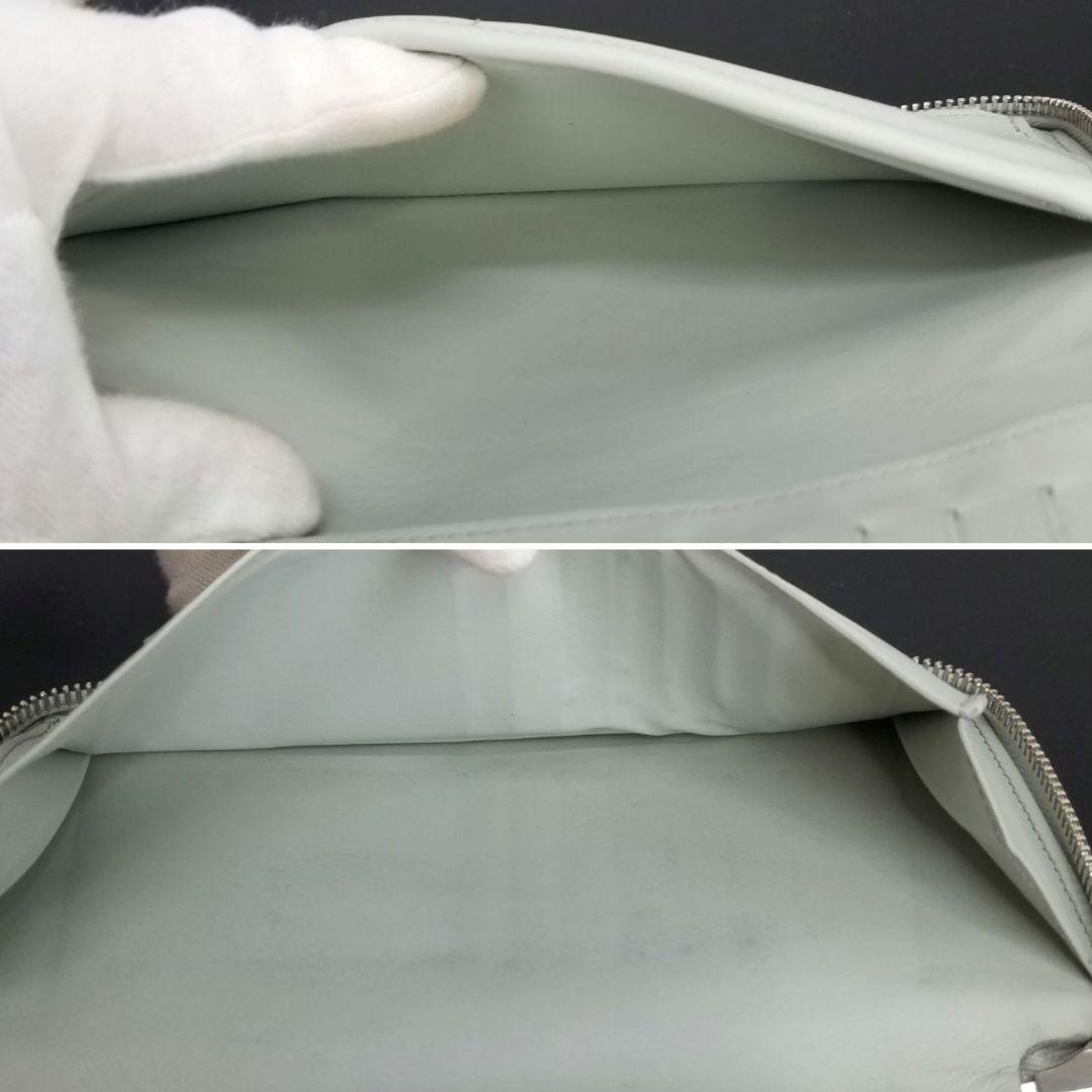 ルイヴィトン トリヨンレザー ヴェルティカル ジッピーウォレット ミネラルグレー