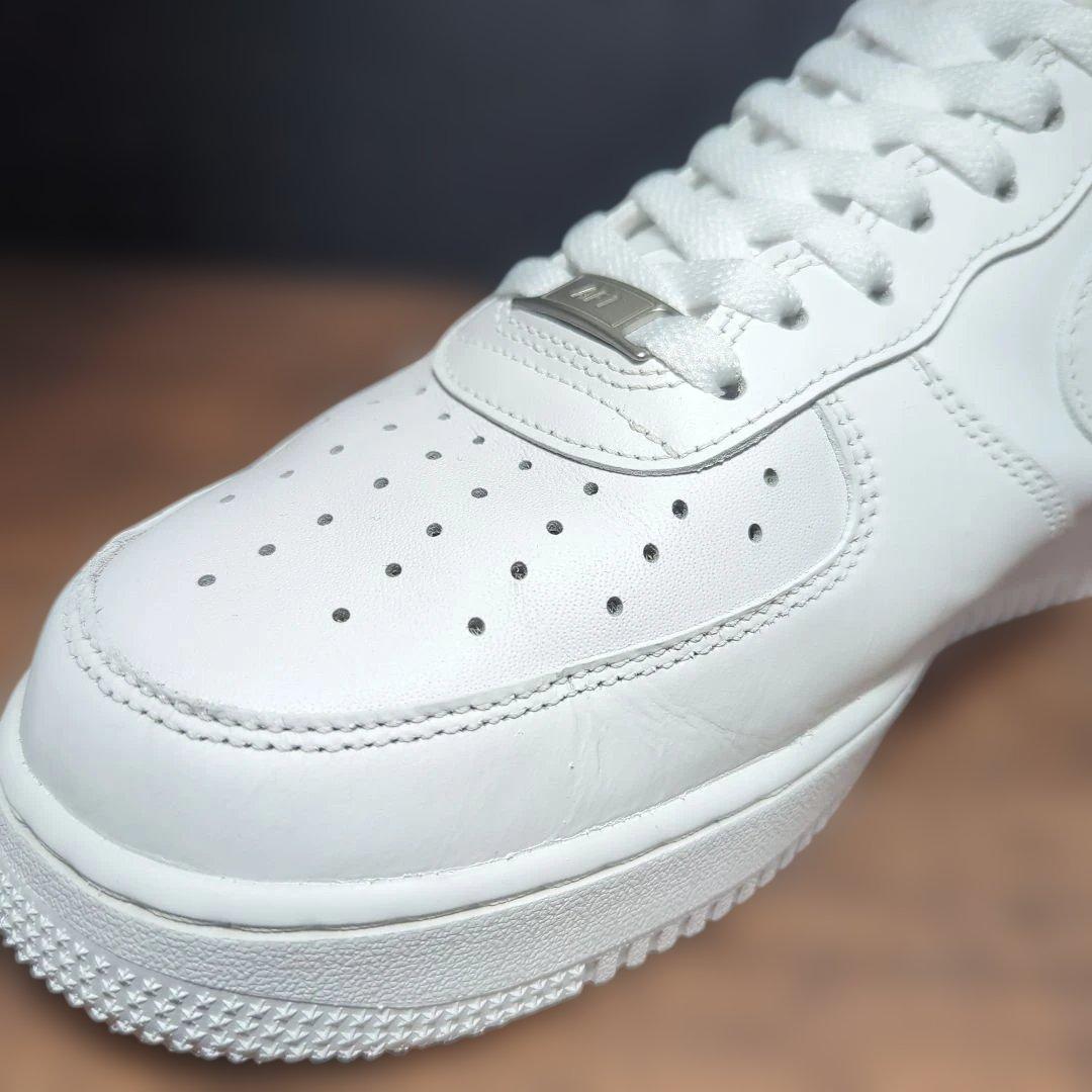 【28cm中古】ナイキ エアフォース1 ロー ホワイト