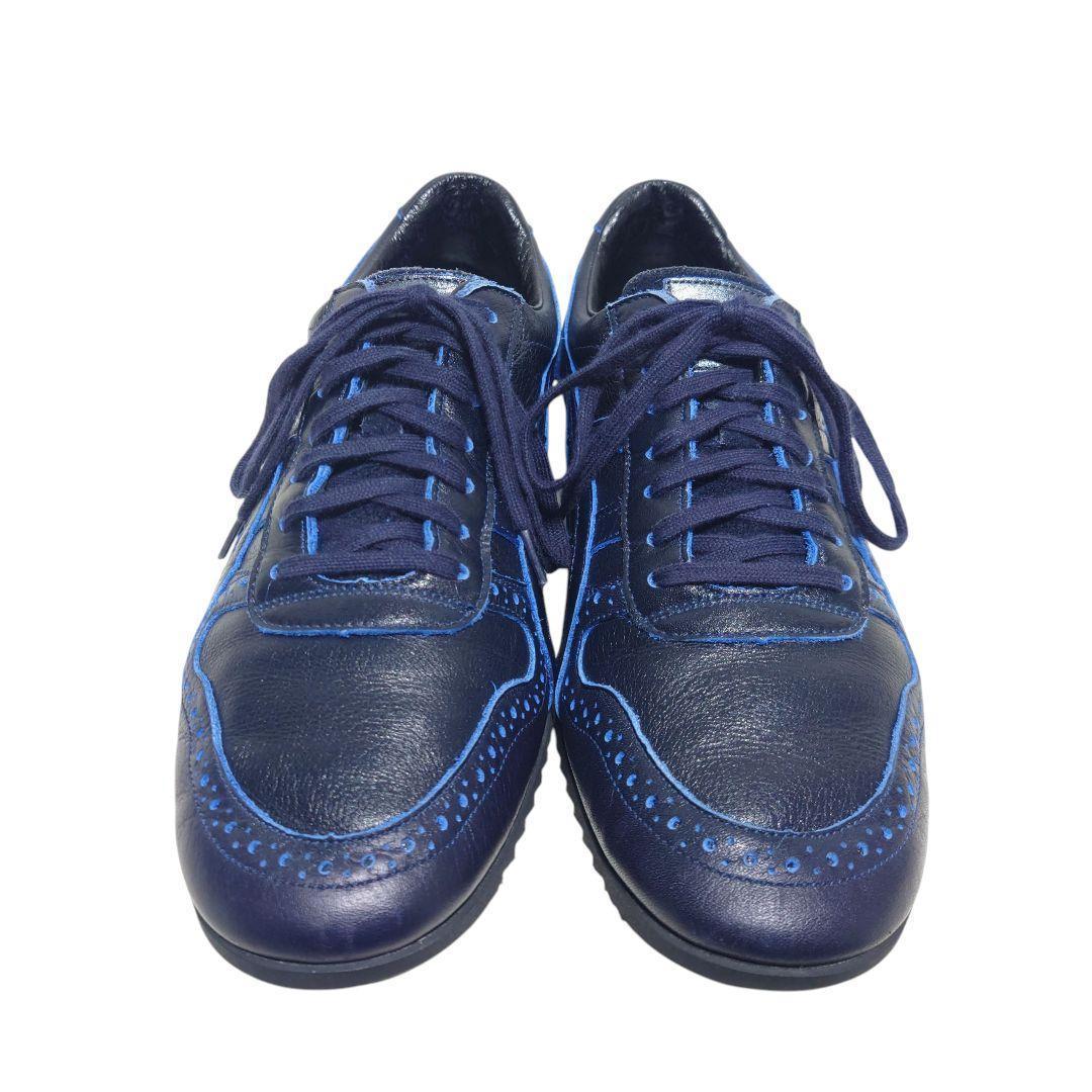 オニツカタイガー 日本製 ULTIMATE TRAINER 25.5 ネイビー