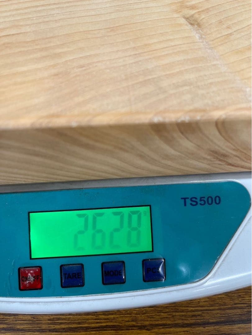 [即購入OK]天然木曽檜　柾目まな板　総赤身　最上　無垢材一枚物　新品未使用