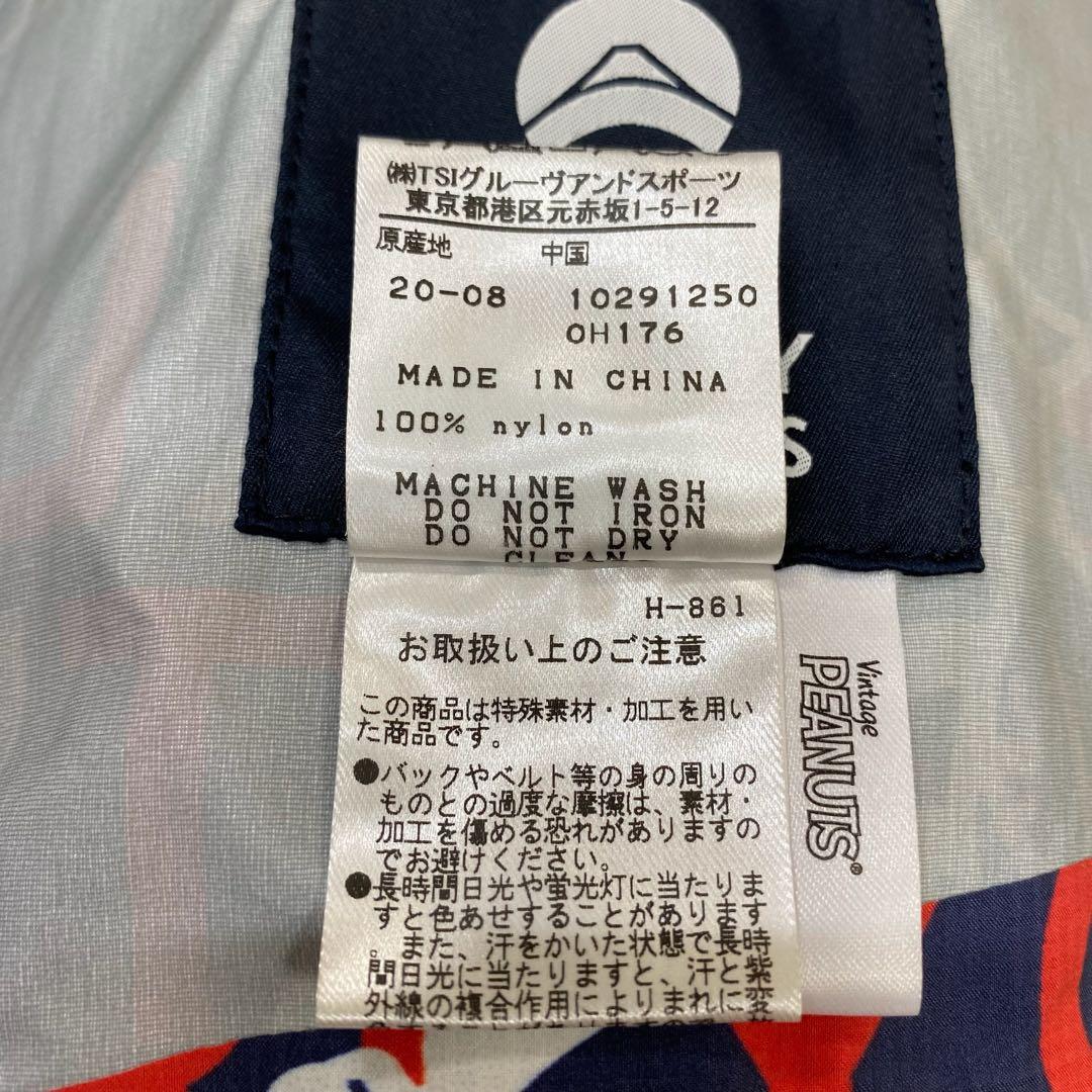 パーリーゲイツ　スヌーピー　ナイロンジャケット　ゴルフウェア　総柄　5