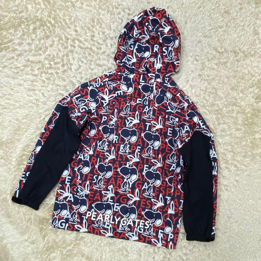 パーリーゲイツ　スヌーピー　ナイロンジャケット　ゴルフウェア　総柄　5